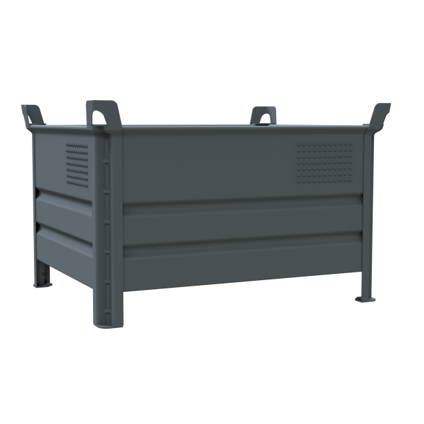 Solid wall pallet | Dimensions: 1,00m x 0,80m | painted